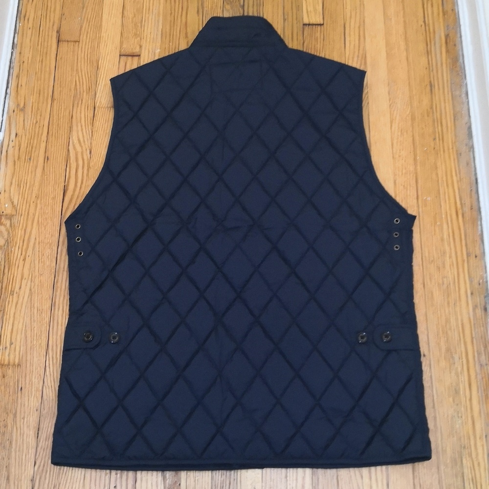NWT POLO RALPH LAUREN Water Repellant Quilted Vest Navy - Picture 5 of 6
